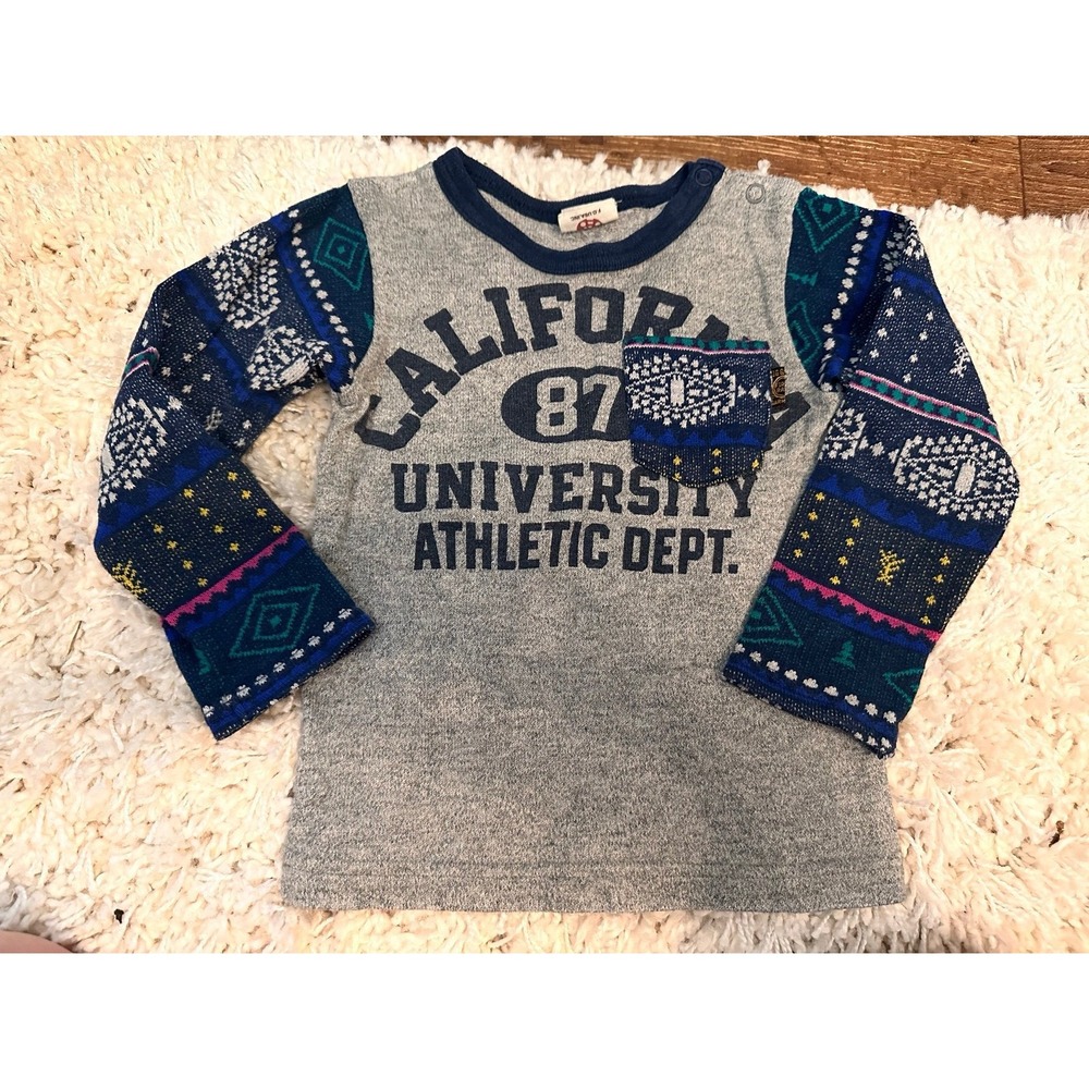 Bit'z kids longsleeve boys top Henley‎ baseball fall 2-3 woas